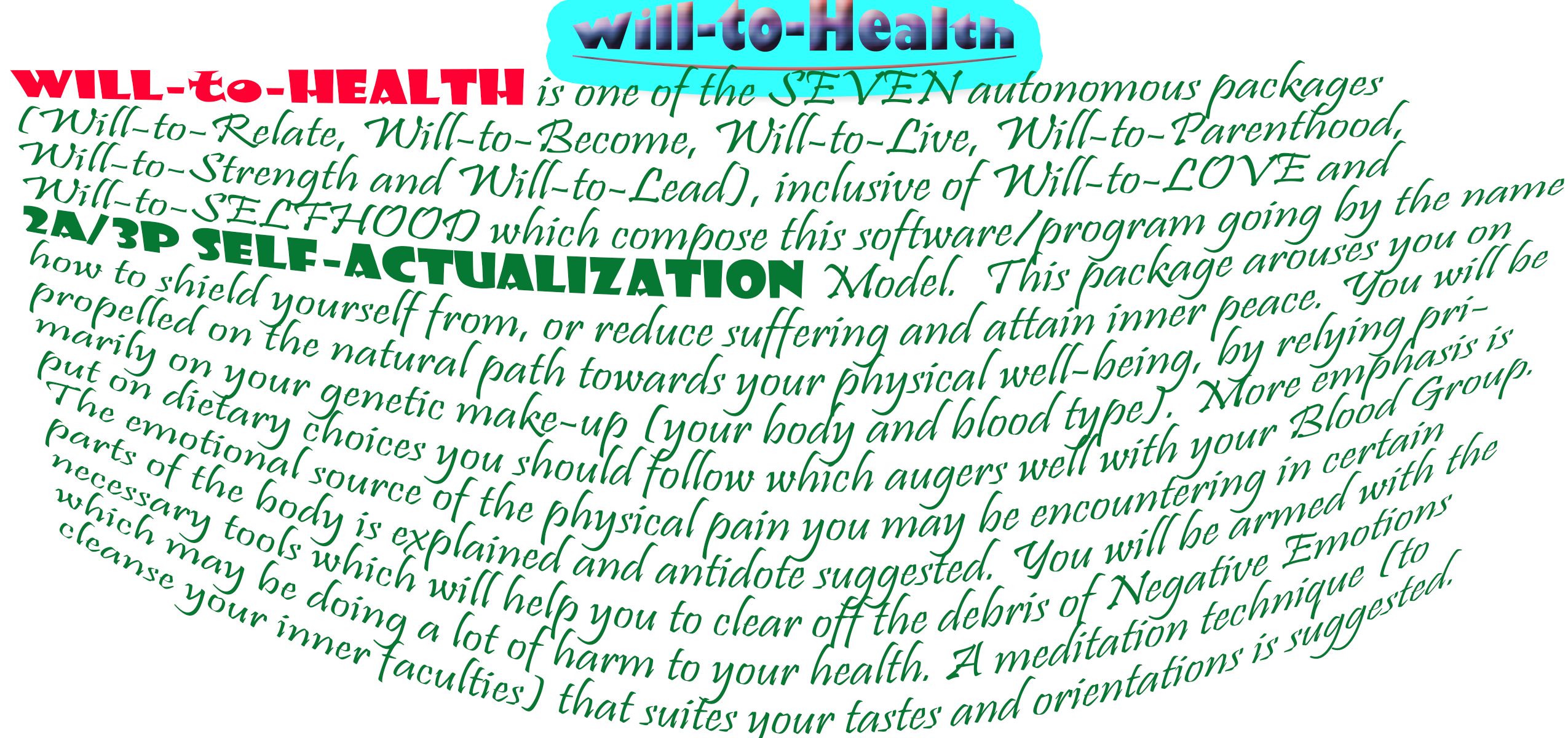 Will to love
