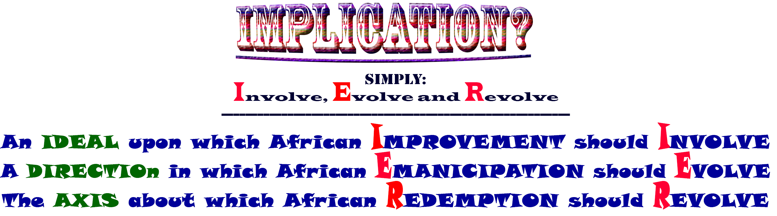 Africa awakening: BEYONDISM illustration